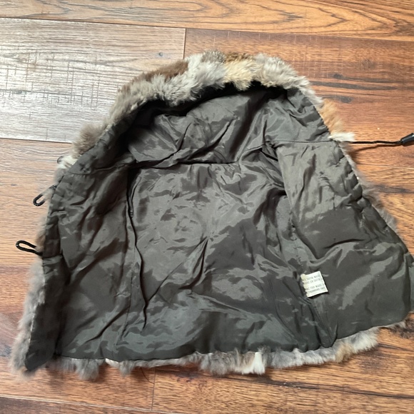 Baby / pet rabbit fur coat - Picture 3 of 4